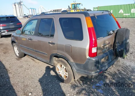 2003 Honda Cr-V Ex из США, поврежденный, VIN SHSRD78833U127371